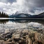 image for Clear Alberta Canada Lake [OC][2832x4256]