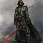 image for INSANE Medieval Darth Vader my friend sent me. Artwork by Jens Kuczwara.