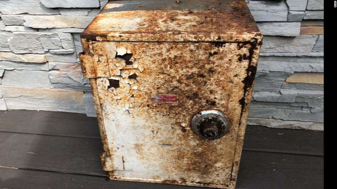 image for What they thought was a rusty box in their backyard was a safe with $52,000 worth of treasure