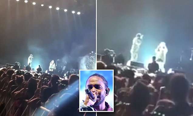 image for Kendrick Lamar interrupts white fan saying the N-word on stage