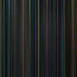 image for A sliver of every single frame in every Harry Potter movie stitched together to demonstrate how the series grows progressively darker in both tone and aesthetic over time.
