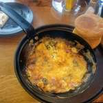 image for Overcooked eggs served in the pan that they were cooked in. Thanks...