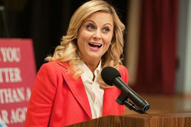 image for 'Parks and Rec' Reunion: Amy Poehler, Nick Offerman Are Down (Video)