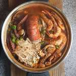 image for [Homemade] Spicy Korean Seafood Stew (meuntang)