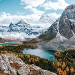 image for [1920 x1280] Autumn in Mount Assiniboine, Canada [OC] - my mother