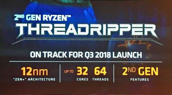 image for AMD Reveals Threadripper 2 : Up to 32 Cores, 250W, X399 Refresh