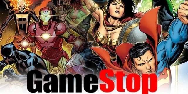 image for GameStop to Start Selling Comic Books