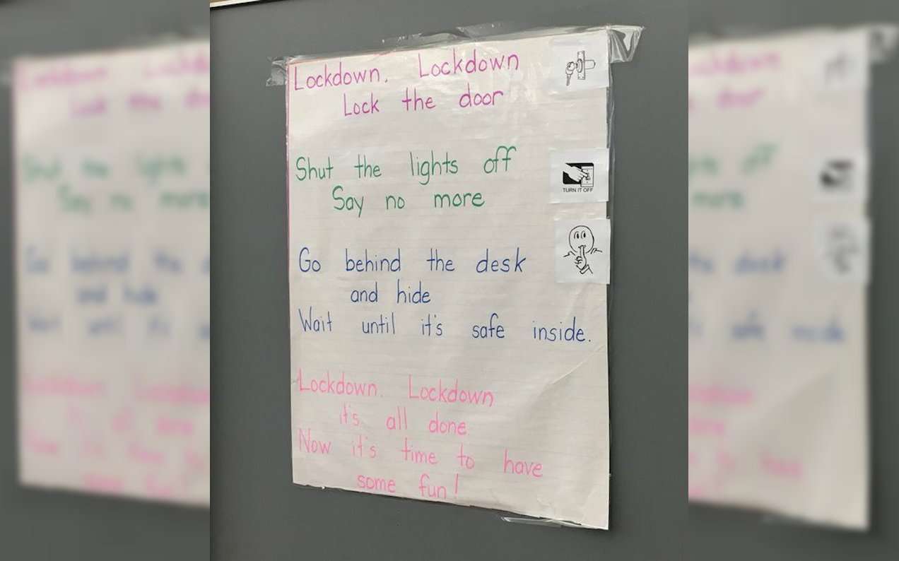 image for US Kindergartens Now Teaching Nursery Rhymes To Prep Kids For School Shooters