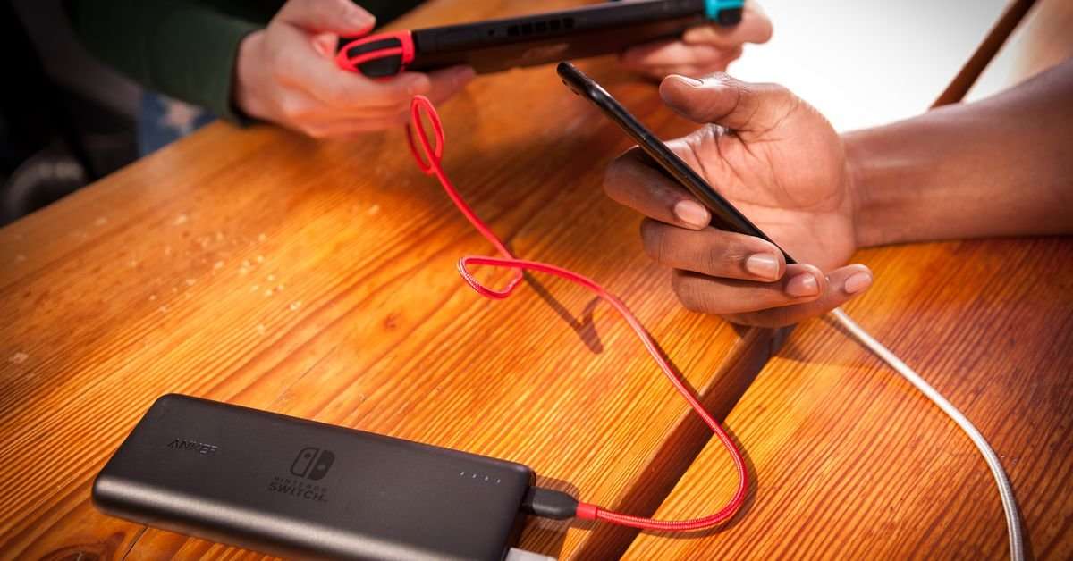 image for Anker partners with Nintendo on two new USB-C battery packs designed for the Switch