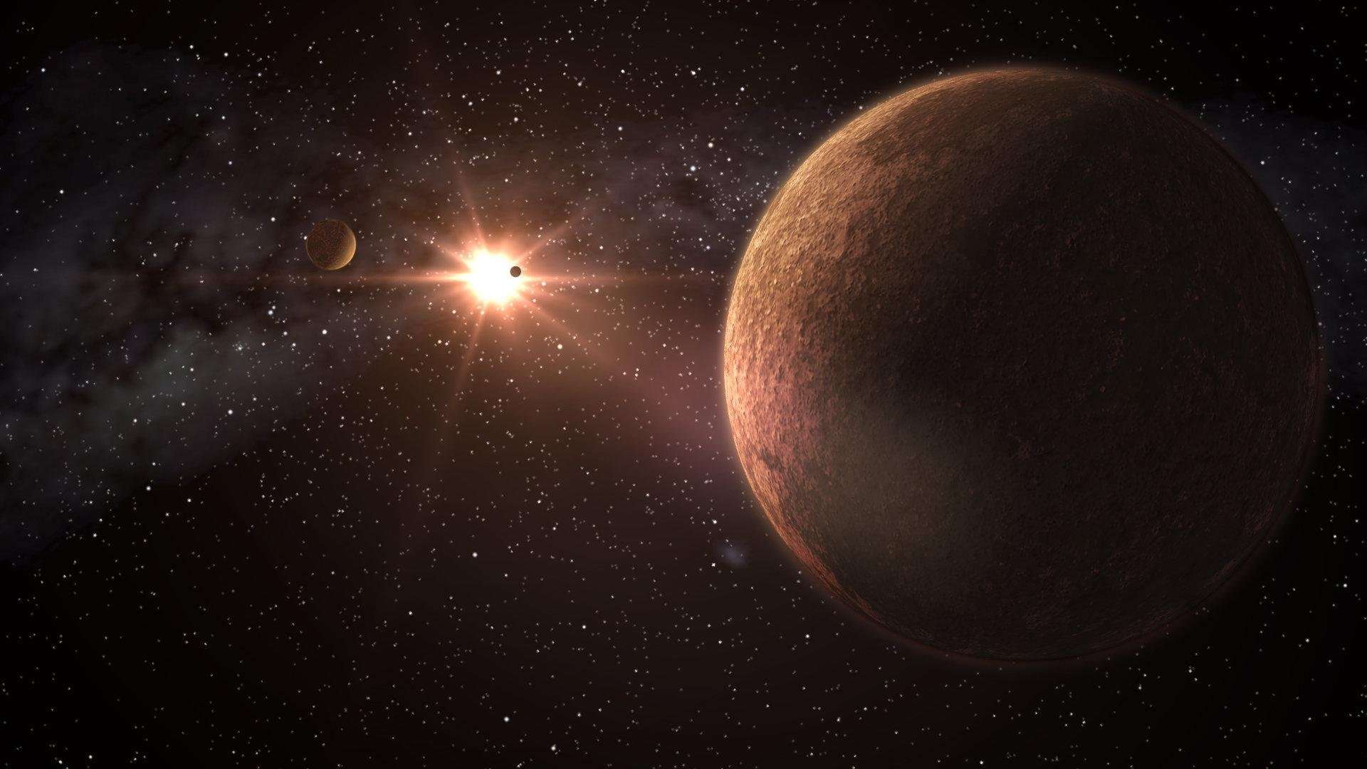 image for Scientists find new solar systems with planets the same size as ours using Nasa telescope