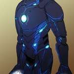 image for Drew a concept for a Vibranium Iron Man suit. What do you guys think?
