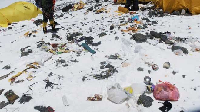 image for Mount Everest turns into world’s highest rubbish dump