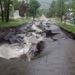 image for Street in Michigan After Massive Flodding