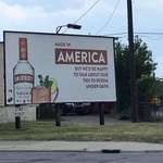 image for Smirnoff takes shots at Trump, real billboard, Detroit, Michigan