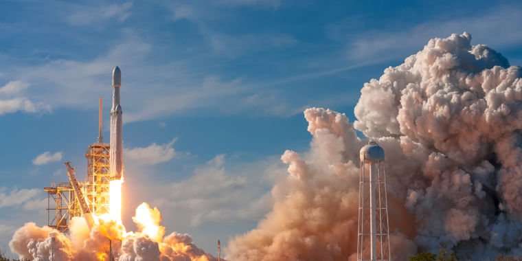 image for Air Force certifies Falcon Heavy, orders satellite launch for 2020