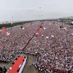 image for Right now, 5 million people are in a rally for the main opposition candidate against Erdoğan.