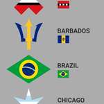 image for Flags in the shape of their symbols