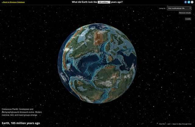 image for Ancient Earth - Interactive globe shows where you would have lived on the supercontinent Pangea