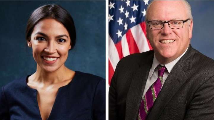 image for Alexandria Ocasio-Cortez, a 28-year-old political newcomer, unseats Rep. Crowley