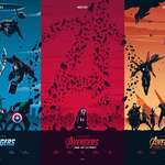 image for Avengers Triptych by Rico Crea Jr