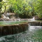 image for May have made my first shot worthy for this sub. Kuang Si Waterfalls, luang Prabang, Laos. [4032 × 3024] [OC]