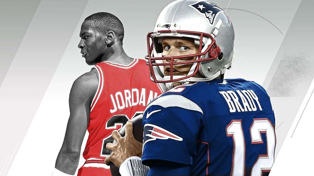 image for New England Patriots QB Tom Brady's last challenge surpassing NBA Hall of Famer Michael Jordan as the ultimate GOAT