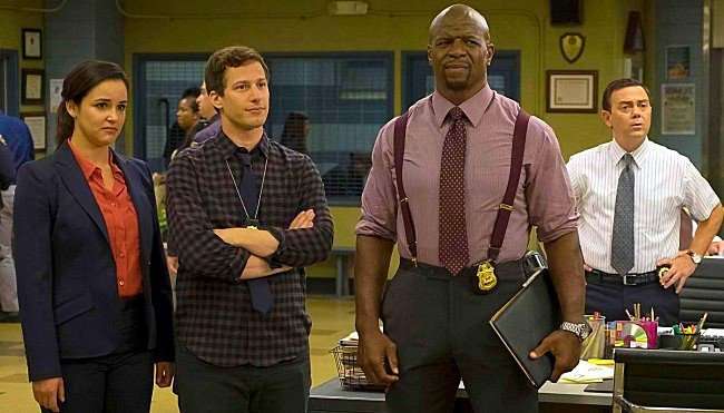 image for Andy Samberg And The ‘Brooklyn Nine-Nine’ Cast Support Terry Crews