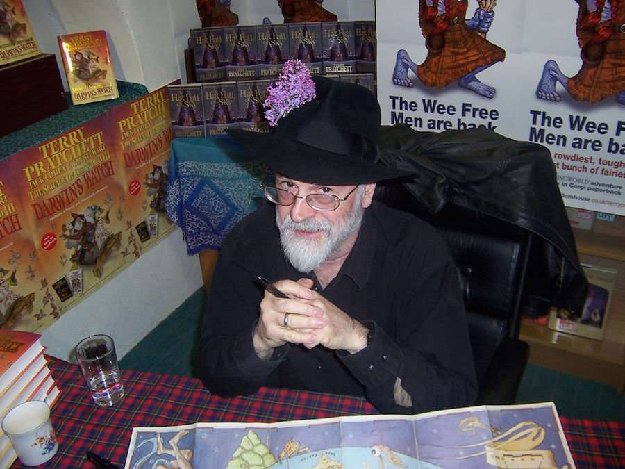 image for When Author Terry Pratchett was knighted, he forged his own sword out of meteorite