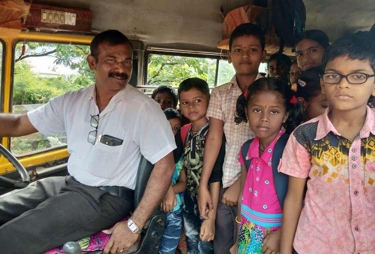 image for Udupi teacher buys bus, turns driver - all to ensure students don’t drop out of school