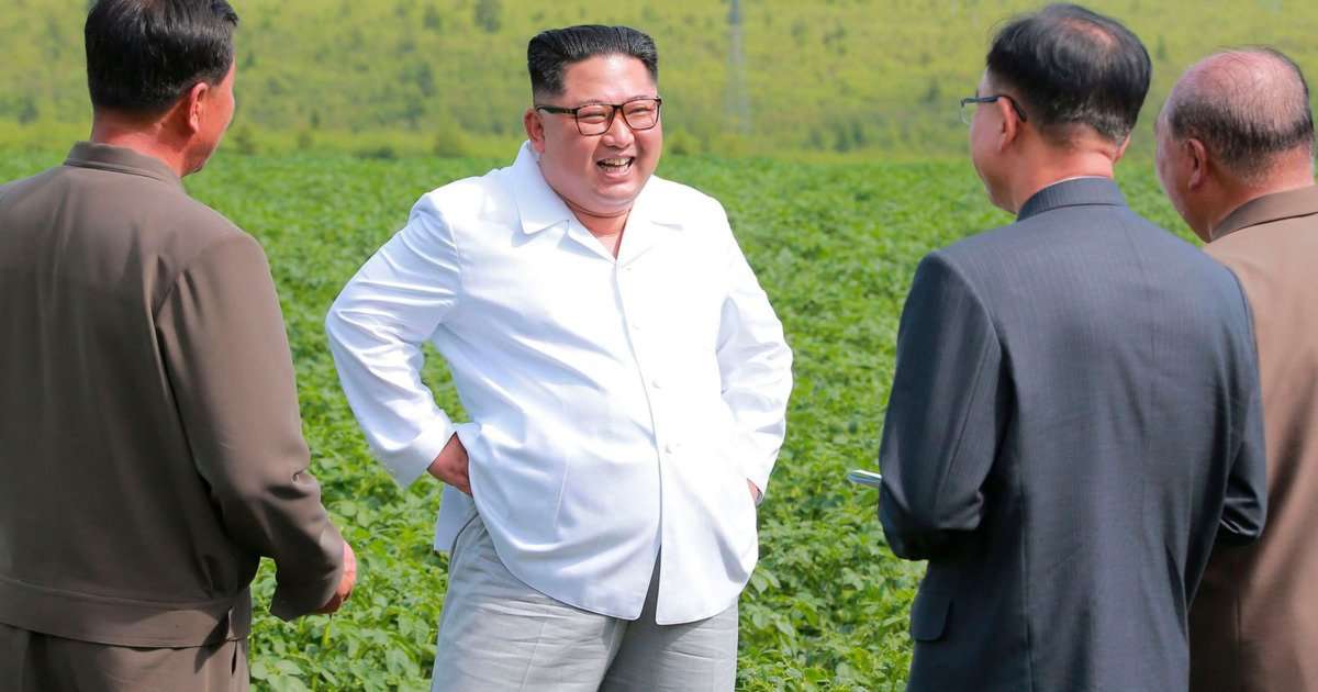 image for Kim Jong-un Blew Off Mike Pompeo to Visit a Potato Farm