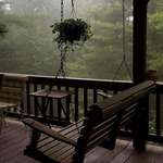 image for Balcony in a rainstorm