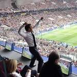 image for PsBattle: French President celebrating