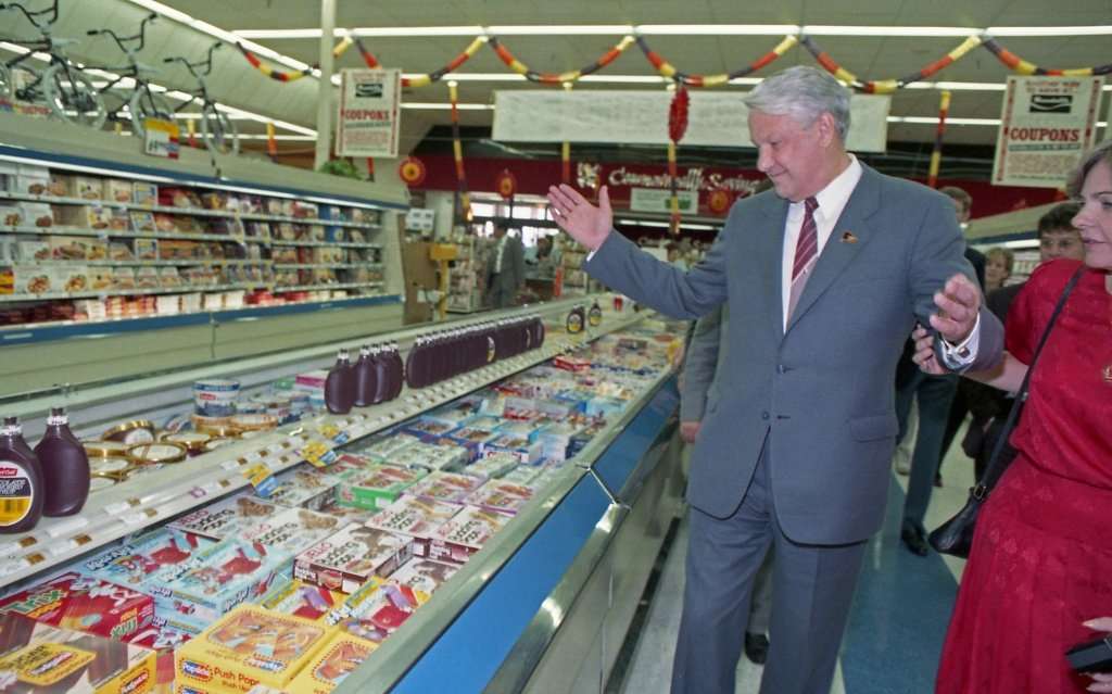 image for When Boris Yeltsin went grocery shopping in Clear Lake