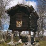 image for One of the oldest buildings in Hattfjelldal municipality in Nordland, Norway.