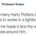 image for Snape was an absolute wizard when it came to roasting.