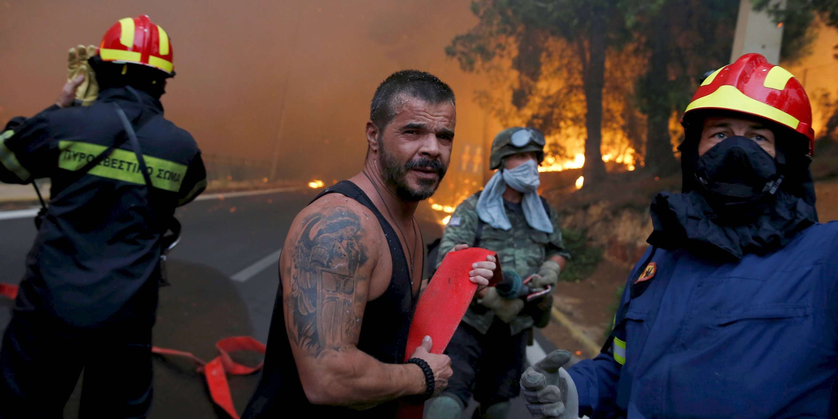 image for Greece has declared a state of emergency over deadly forest fires