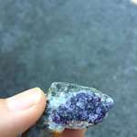 image for I found some amethyst in a gravel driveway.