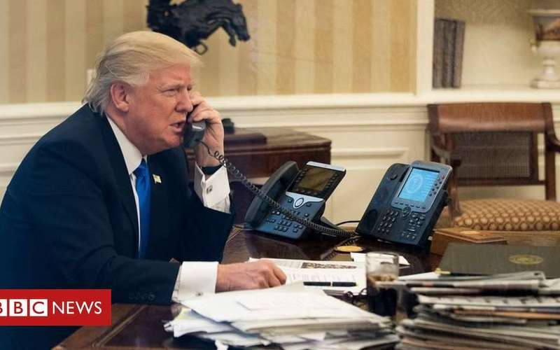 image for White House 'ends public summaries of foreign calls'