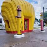 image for The last "shell" Shell Station.