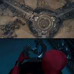 image for In Spider-Man homecoming, one of the mysterious devices Spider-Man finds in the vault is actually the Key used to drop Sokovia during Age of Ultron.