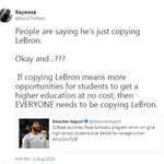 image for EVERYONE needs to be copying LeBron.