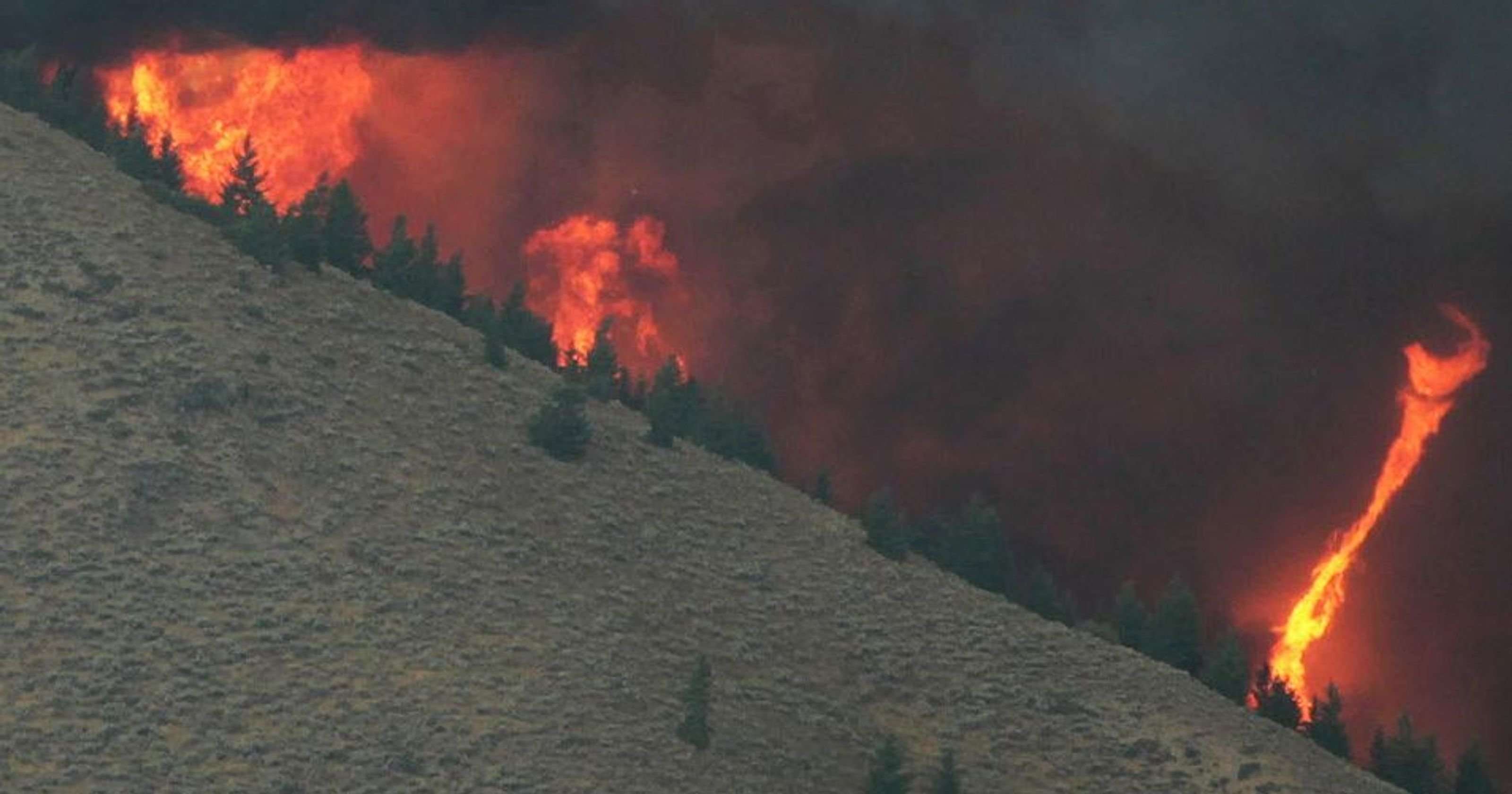 image for California 'fire tornado' had 143 mph winds, possibly state's strongest twister ever