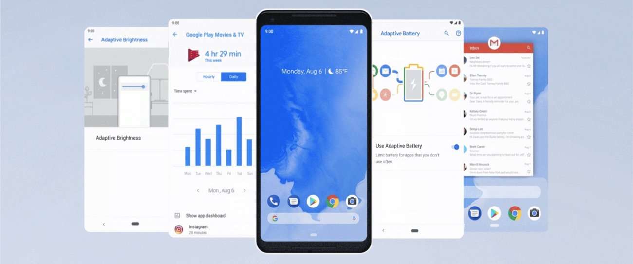 image for Android 9 Pie: Powered by AI for a smarter, simpler experience that adapts to you