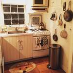 image for My tiny little kitchen in my 150 year old Virginia farm cottage