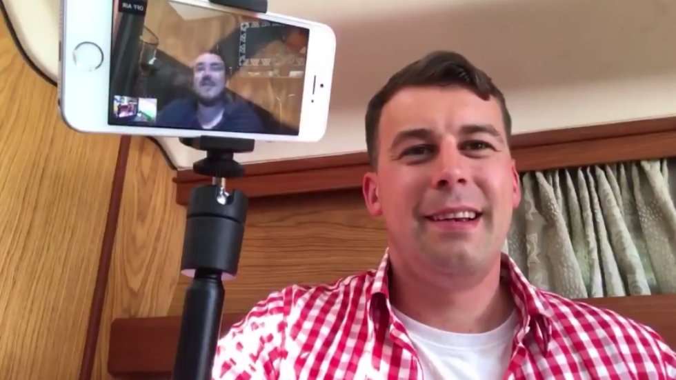 image for White supremacist rally leader gets yelled at by his dad during livestream