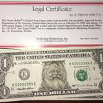 image for Legal Tender Santa Dollar