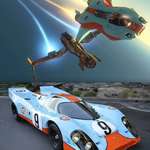 image for The female protagonist's ship from Star Wars Resistance is a Porsche 917 Gulf with wings.