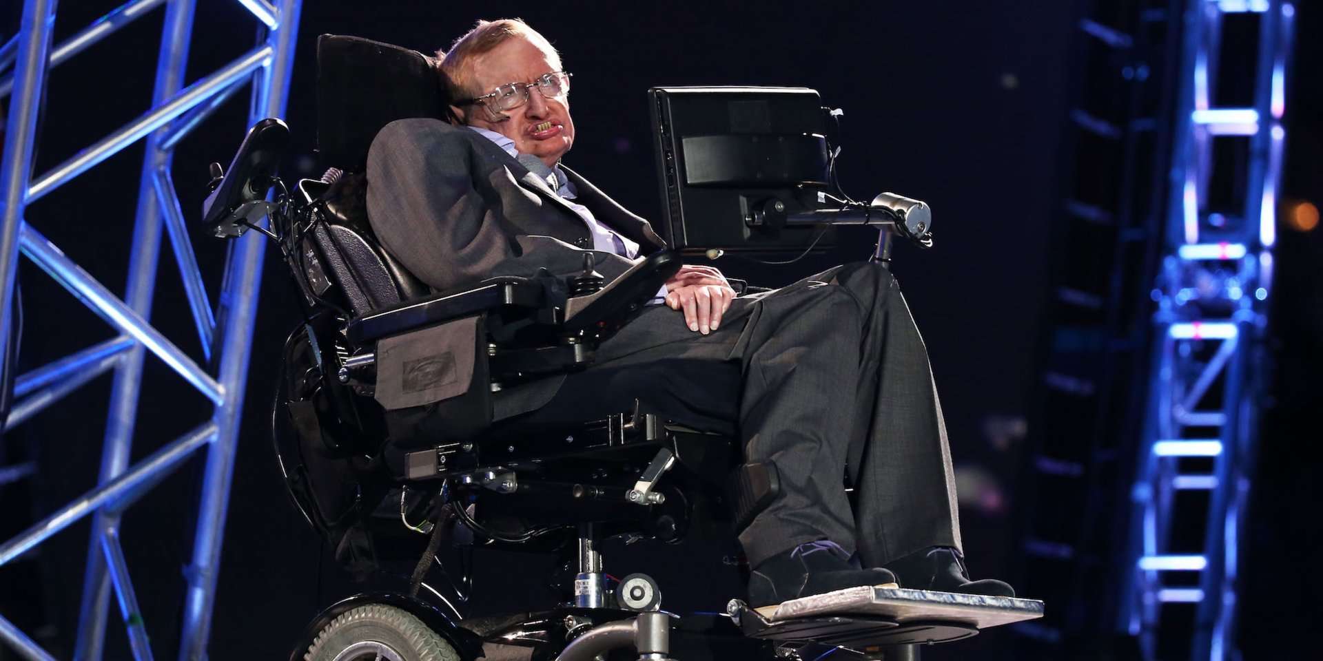 image for Stephen Hawking was rumored to run over the toes of people he didn't like with his wheelchair