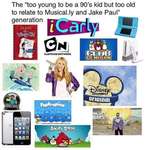 image for early 2000s kid starter pack