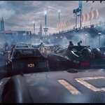image for Ready Player One - For a few seconds during the first race attempt, the banner on the right side of the track points backwards towards the key.